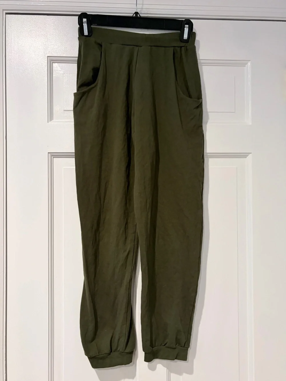 Kelle Dance Costume Olive Green Casual Jogger Pants